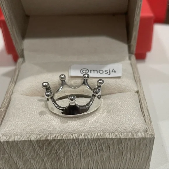 James Avery Princess Crown 👑 Ring - Picture 2 of 4